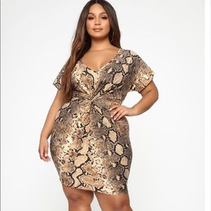 NWT Fashion Nova Curve “Not Your Day Dress” 2X